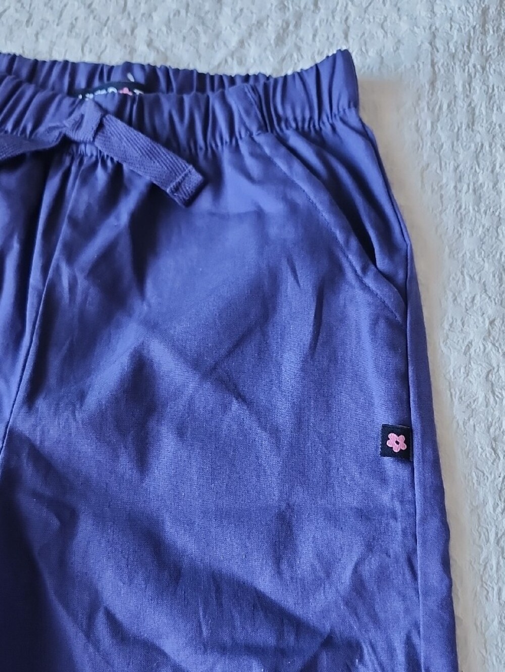 Limited Too Girls Sporty 2-Piece Set Pink Crop Top Purple Pants Size 4 - Picture 9 of 14